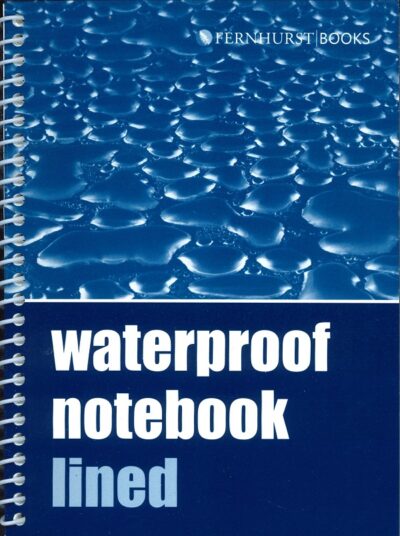 WATERPROOF NOTEBOOK - LINED/BLANK
