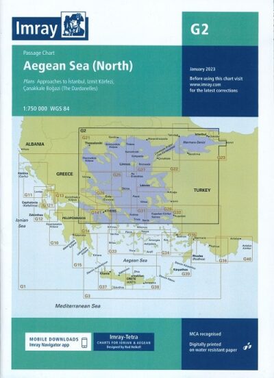 AEGEAN SEA NORTH - CHART G2