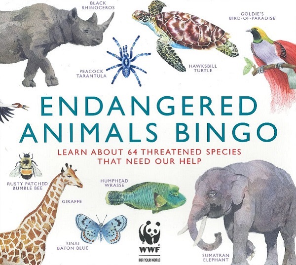 ENDANGERED ANIMALS BINGO