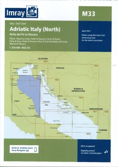 ADRIATIC ITALY (NORTH) CHART - M33