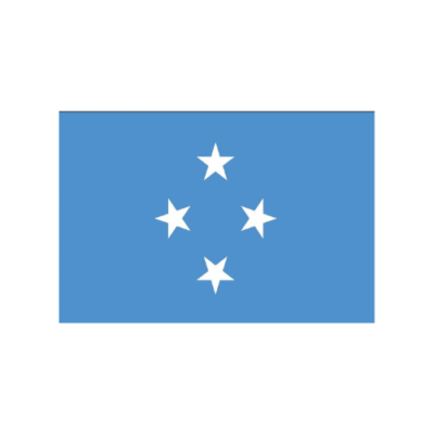 COURTESY FLAG - MICRONESIA