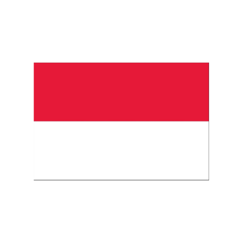 COURTESY FLAG - INDONESIA