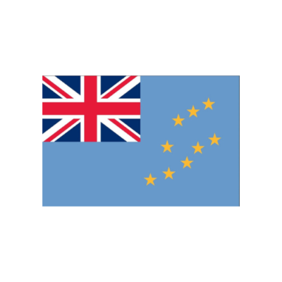 COURTESY FLAG - TUVALU