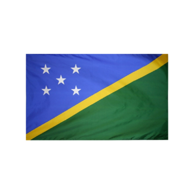 COURTESY FLAG - SOLOMON ISLANDS