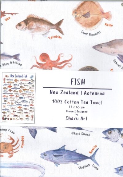 TEATOWEL - NEW ZEALAND FISH