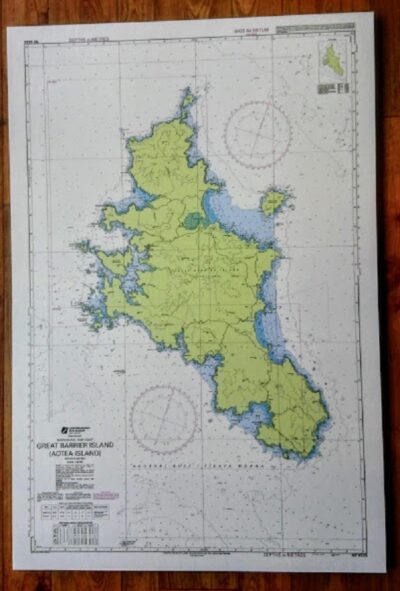 ART MOUNTED HYDROGRAPHIC CHARTS