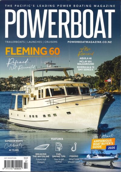 MAGAZINE POWERBOAT