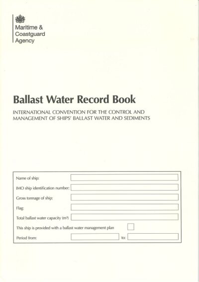 BALLAST WATER RECORD BOOK