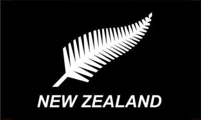 NEW ZEALAND SILVER FERN FLAG