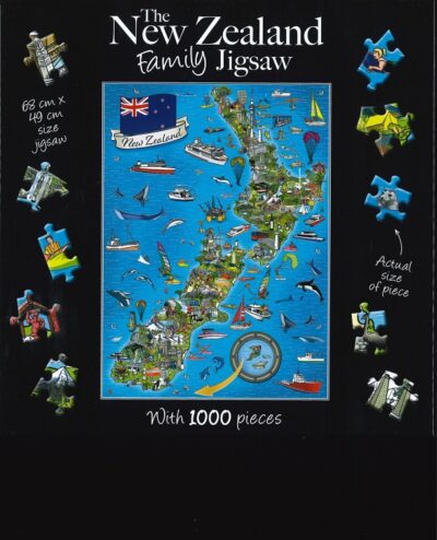 1000PC NEW ZEALAND FAMILY JIGSAW