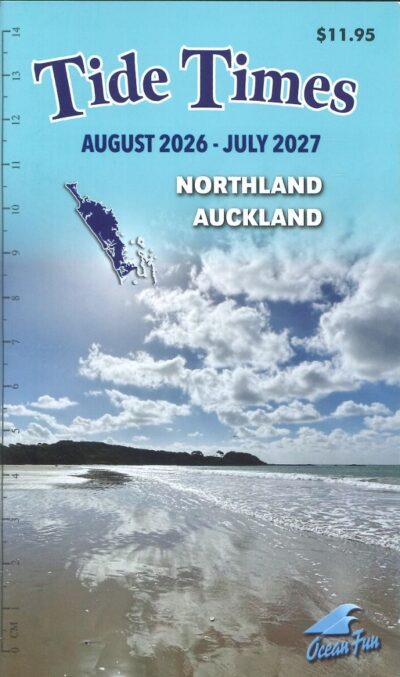 TIDE TIMES AUGUST 2026-JULY 2027 NORTHLAND, AUCKLAND