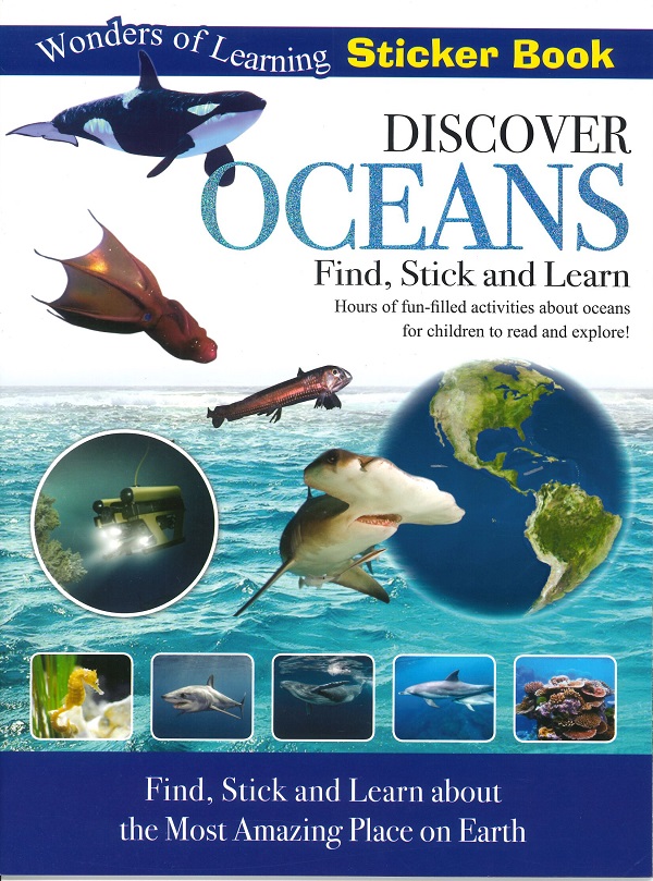 DISCOVER OCEANS STICKER BOOK