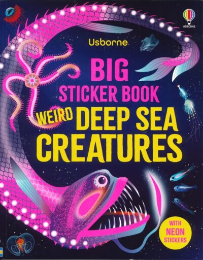 BIG STICKER BOOK - WEIRD DEEP SEA CREATURES