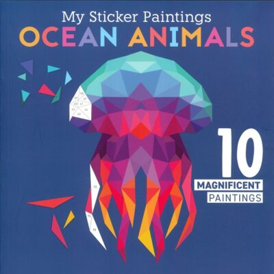 MY STICKER PAINTINGS: OCEAN ANIMALS